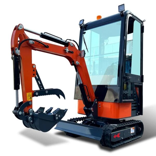 Minibagger L12 "Modell 1" mit Vollkabine + inkl. 3 Schaufeln – Bild 2