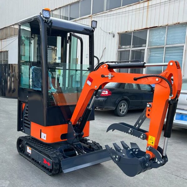Minibagger L12 "Modell 1" mit Vollkabine + inkl. 3 Schaufeln – Bild 3