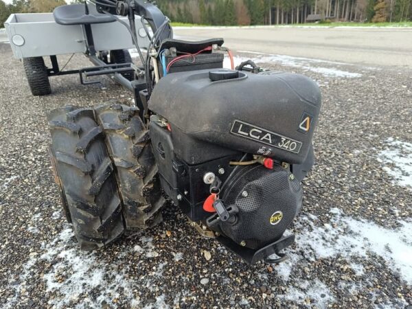 LGA 340 Einachsschlepper mit Anhänger und Schneeschild – Bild 4