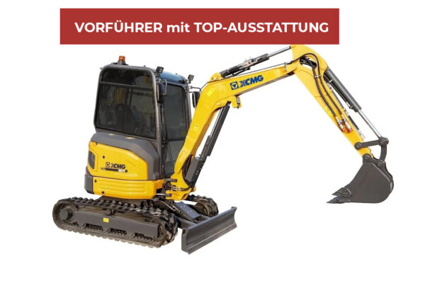 XCMG XE27E mit Vollkabine + Löffelpaket - Vorführer mit Top-Ausstattung